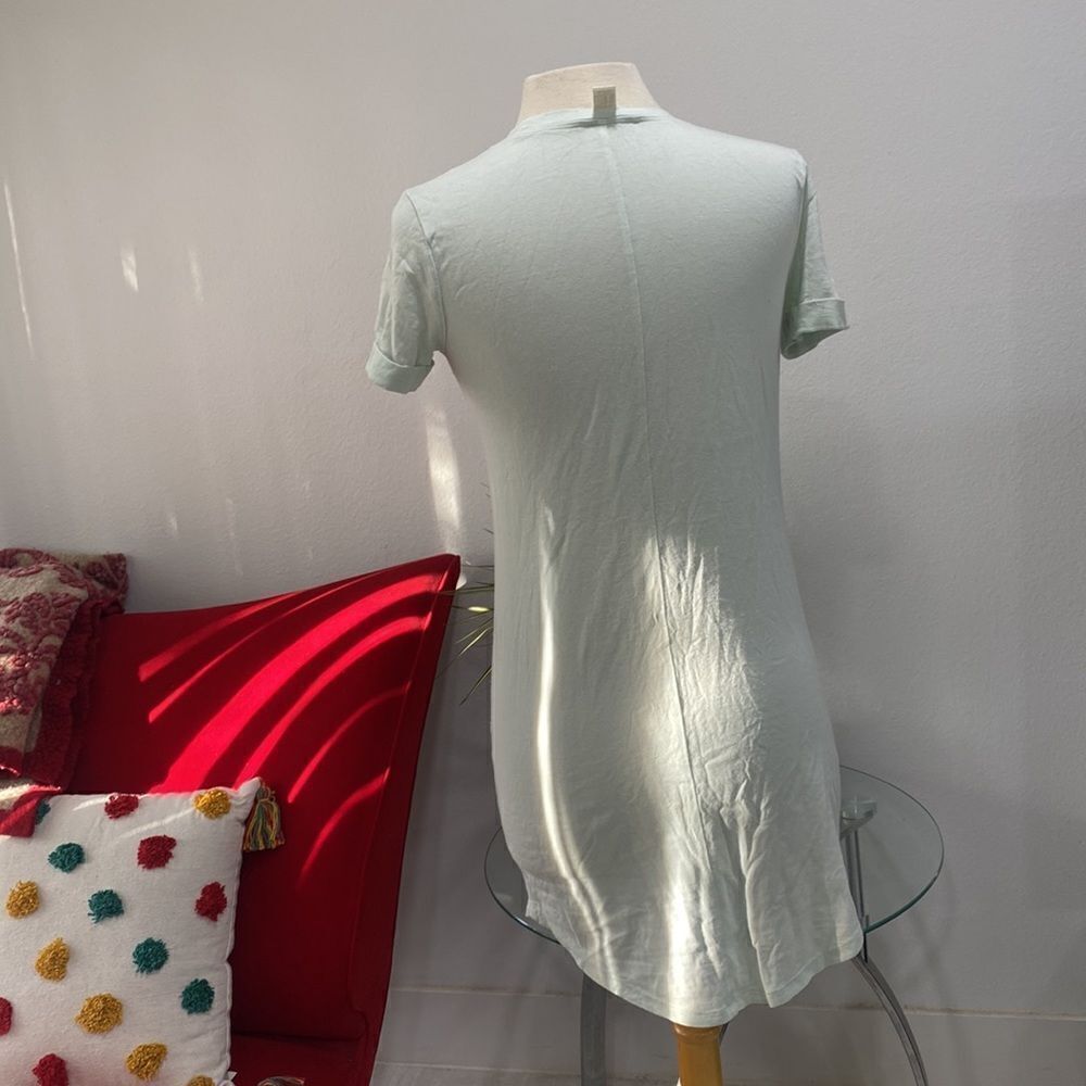 SOLD‼️ 💕5️⃣ SHIRTDRESS 👗 MINT COLOR - Picture 4 of 8